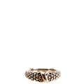 X Caviar Bead Ring 925 Size 6