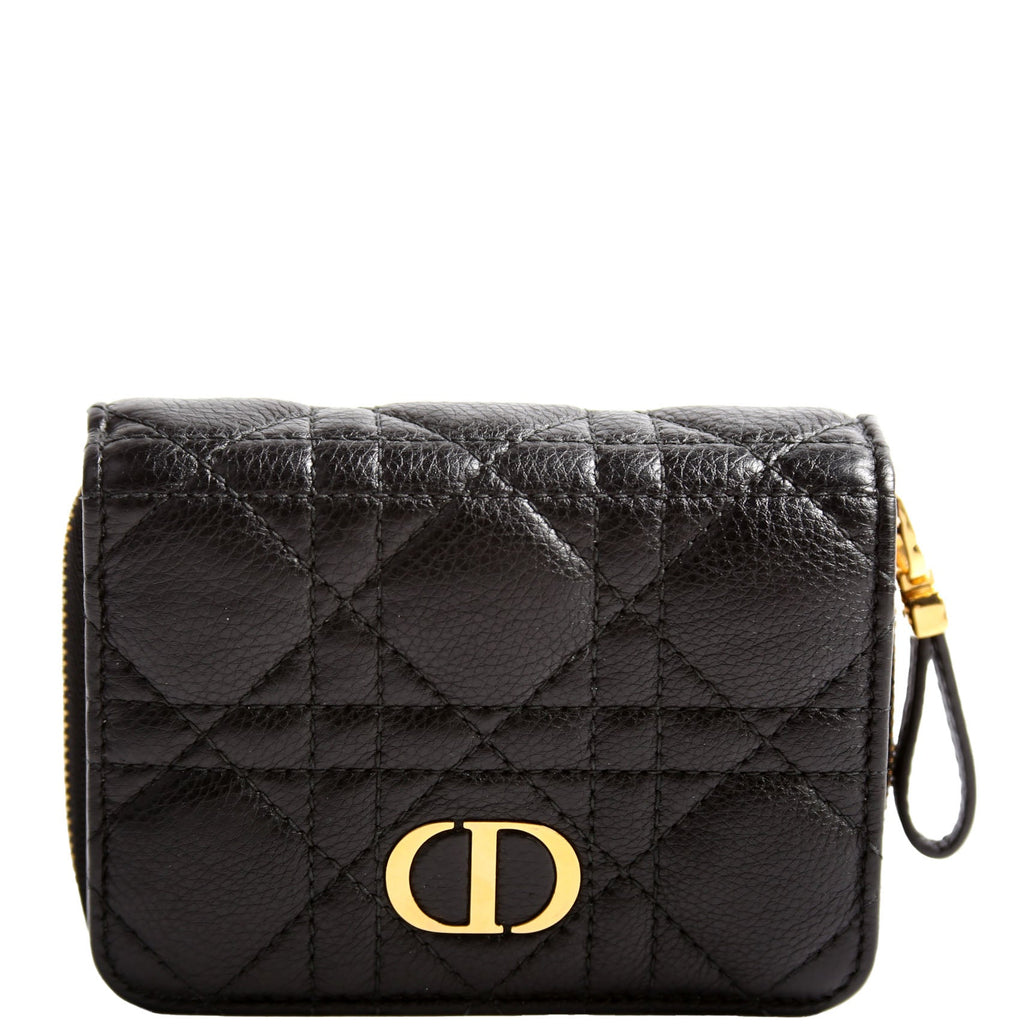 Caro Compact Wallet Black
