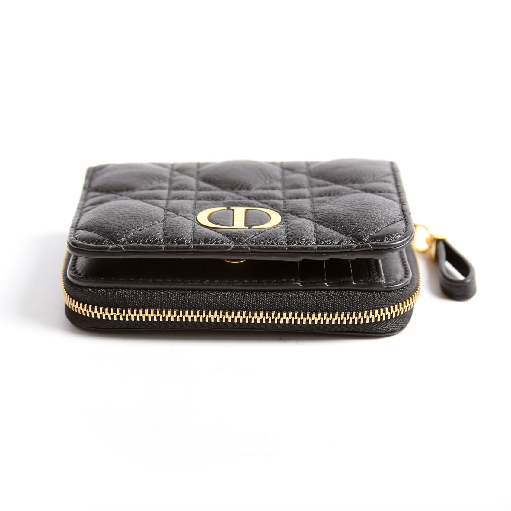 Caro Compact Wallet Black