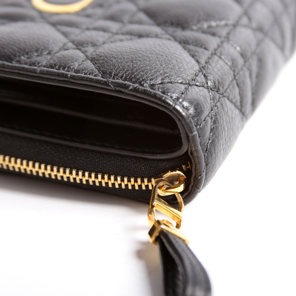 Caro Compact Wallet Black