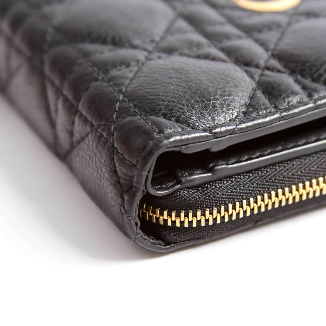 Caro Compact Wallet Black