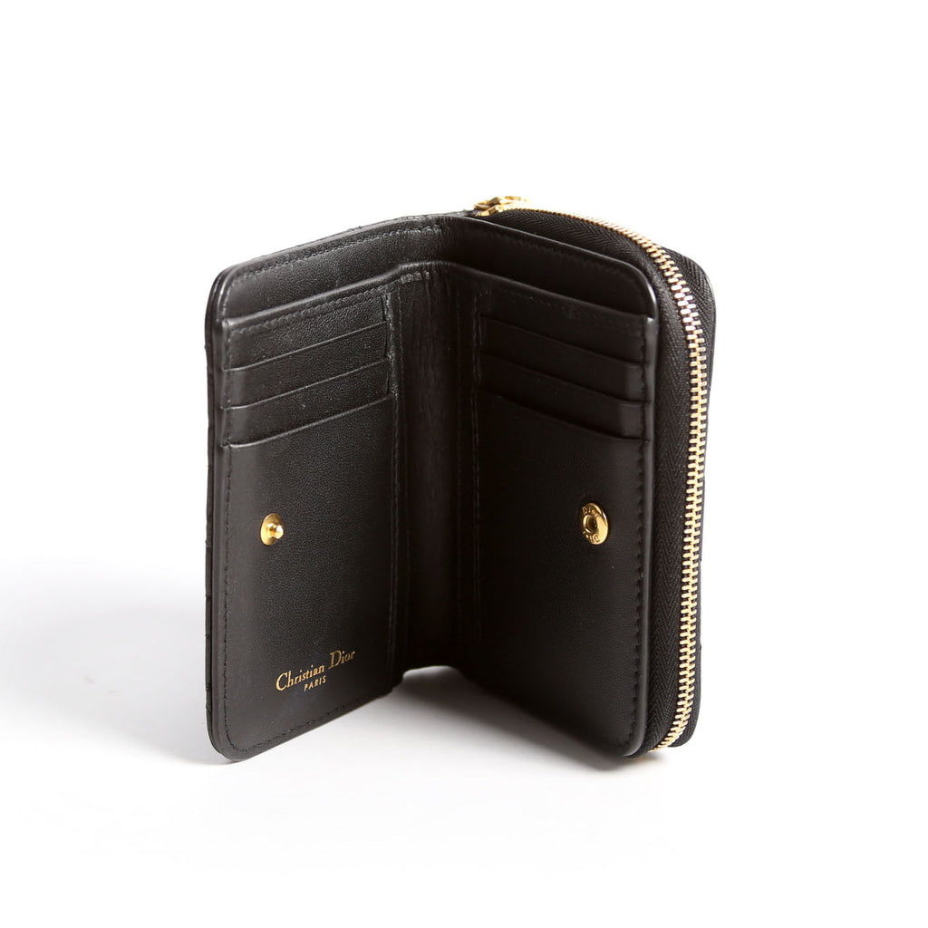 Caro Compact Wallet Black