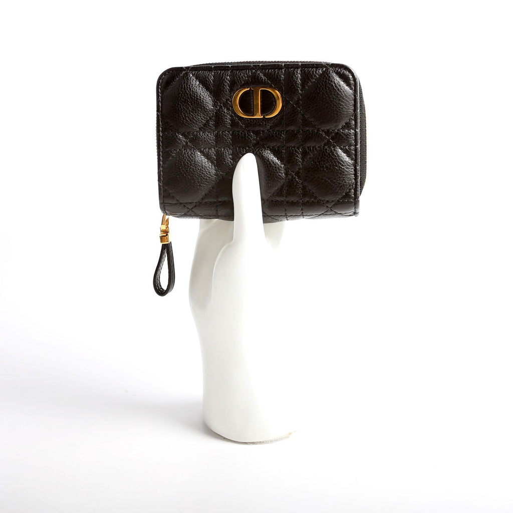 Caro Compact Wallet Black