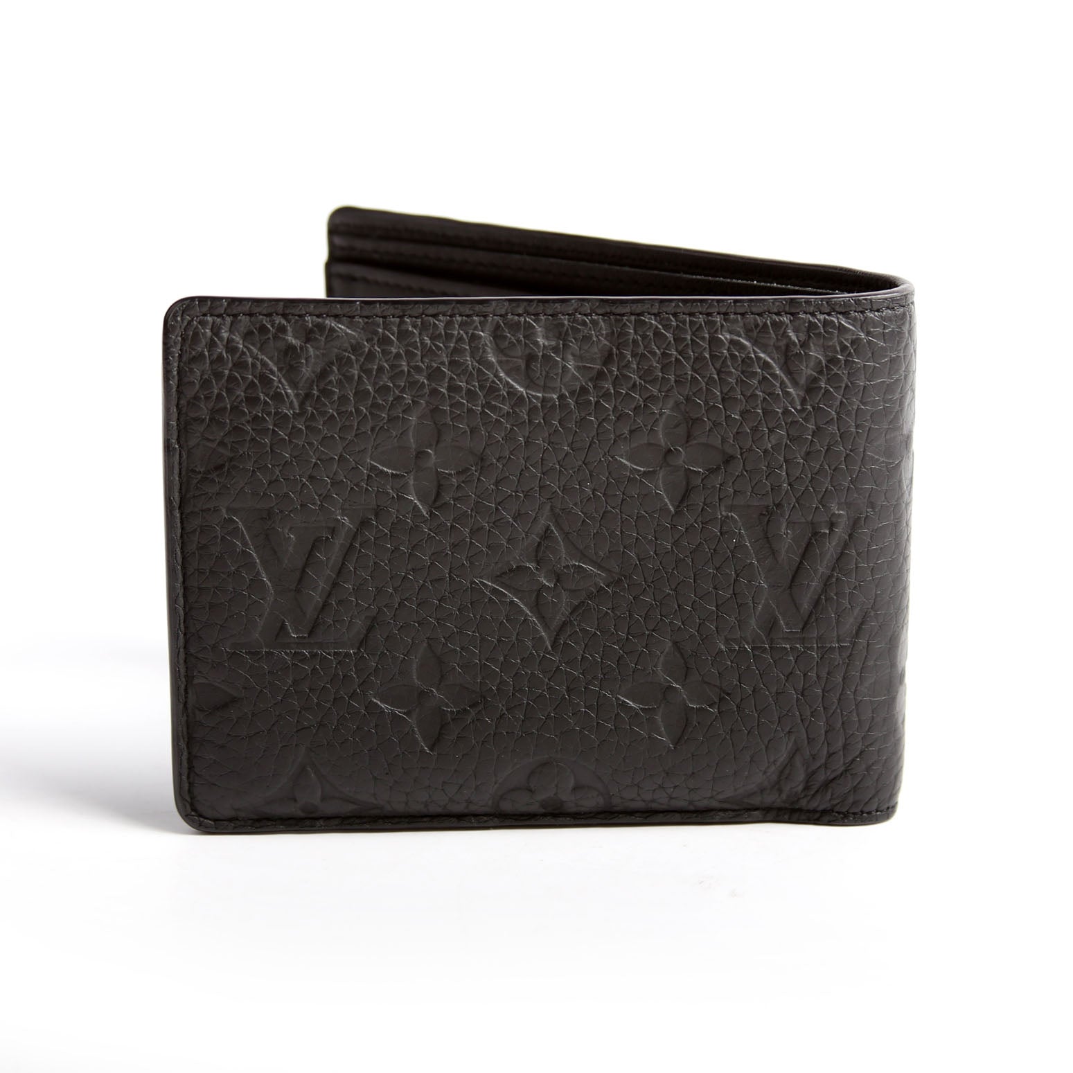 Mens Multiple Wallet Taurillon Black
