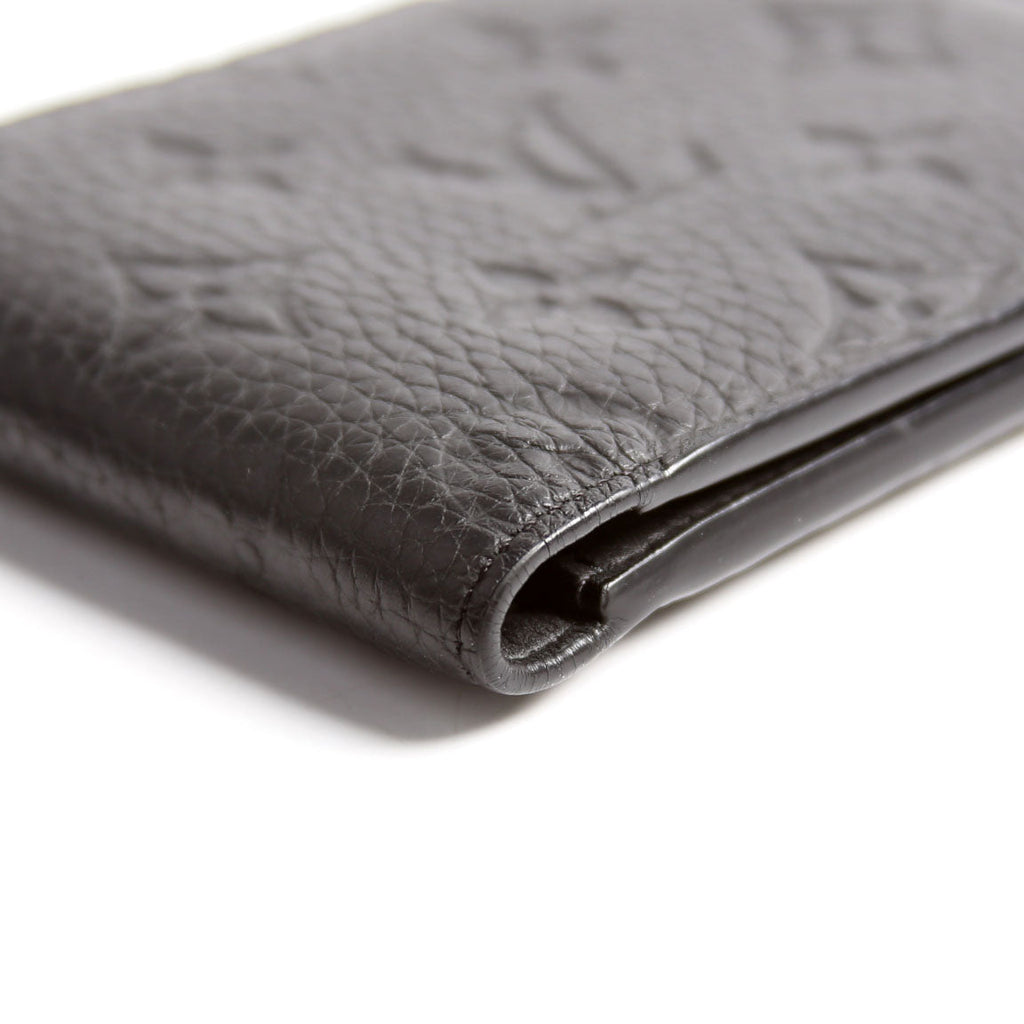 Mens Multiple Wallet Taurillon Black