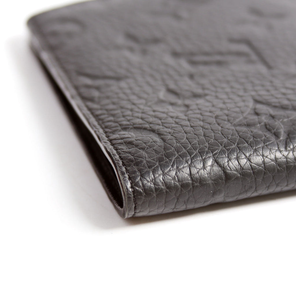 Mens Multiple Wallet Taurillon Black