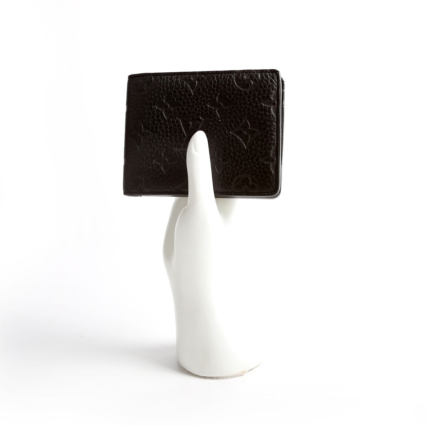 Mens Multiple Wallet Taurillon Black
