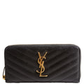 Grain De Poudre Zip Around Wallet 358094 Black