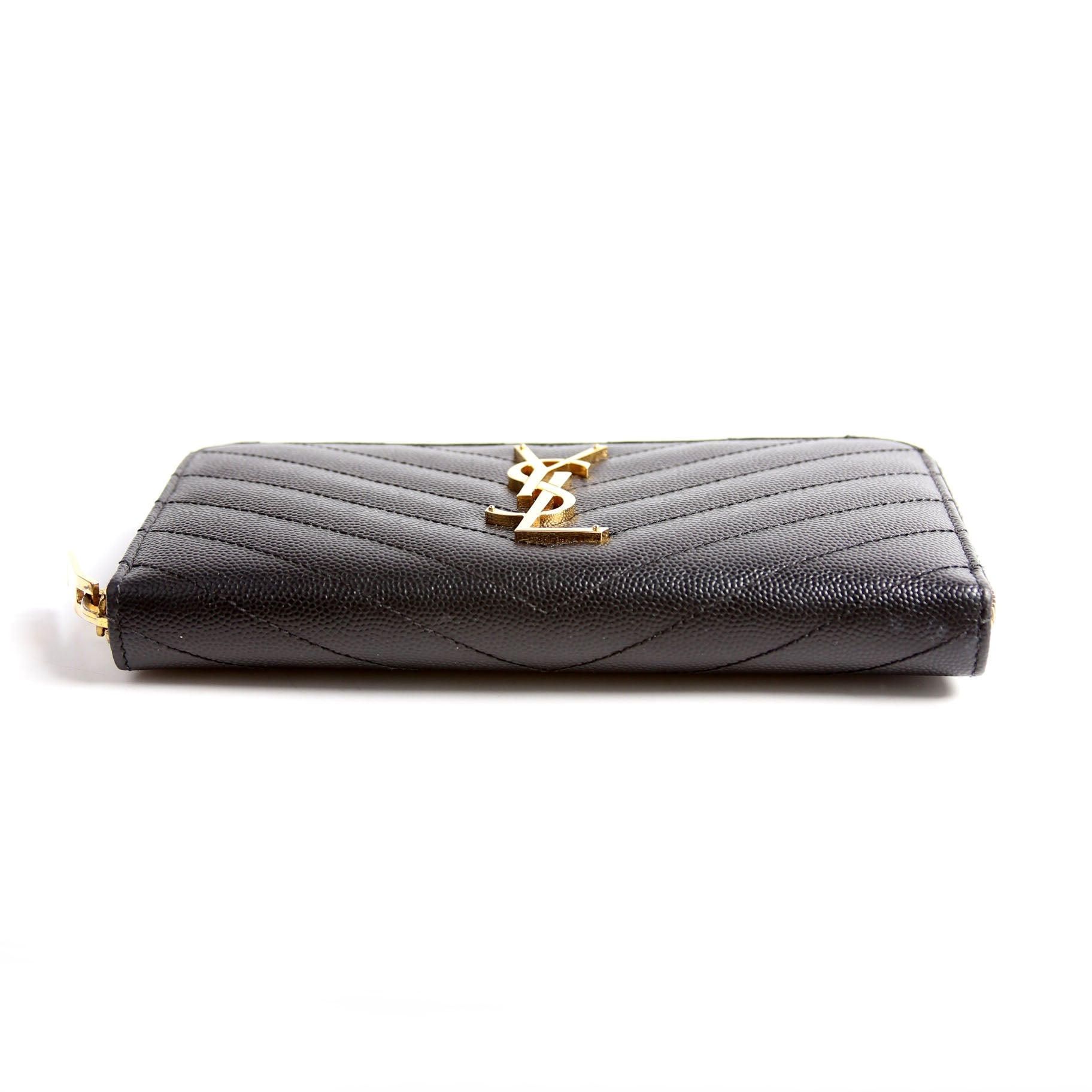 Grain De Poudre Zip Around Wallet 358094 Black