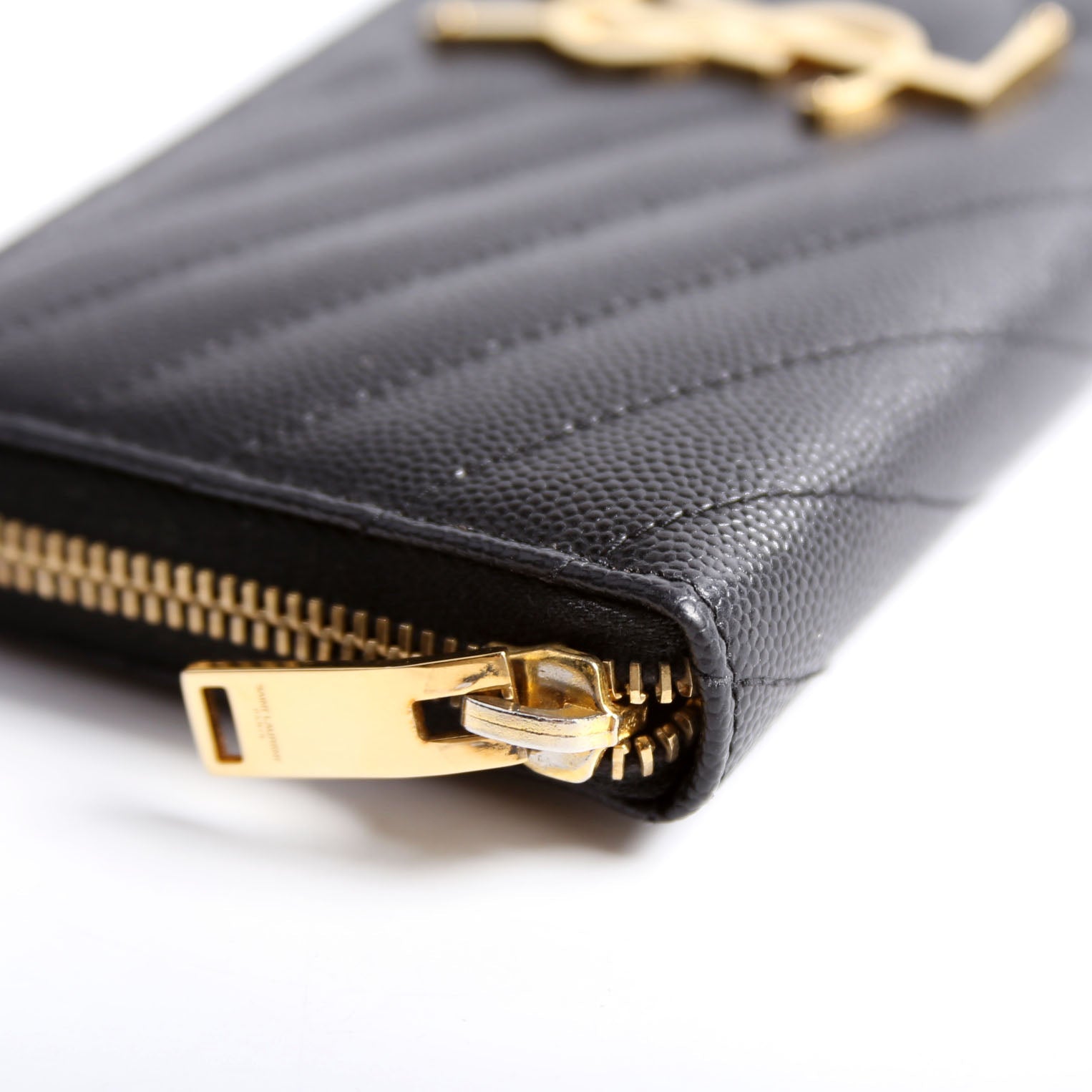 Grain De Poudre Zip Around Wallet 358094 Black