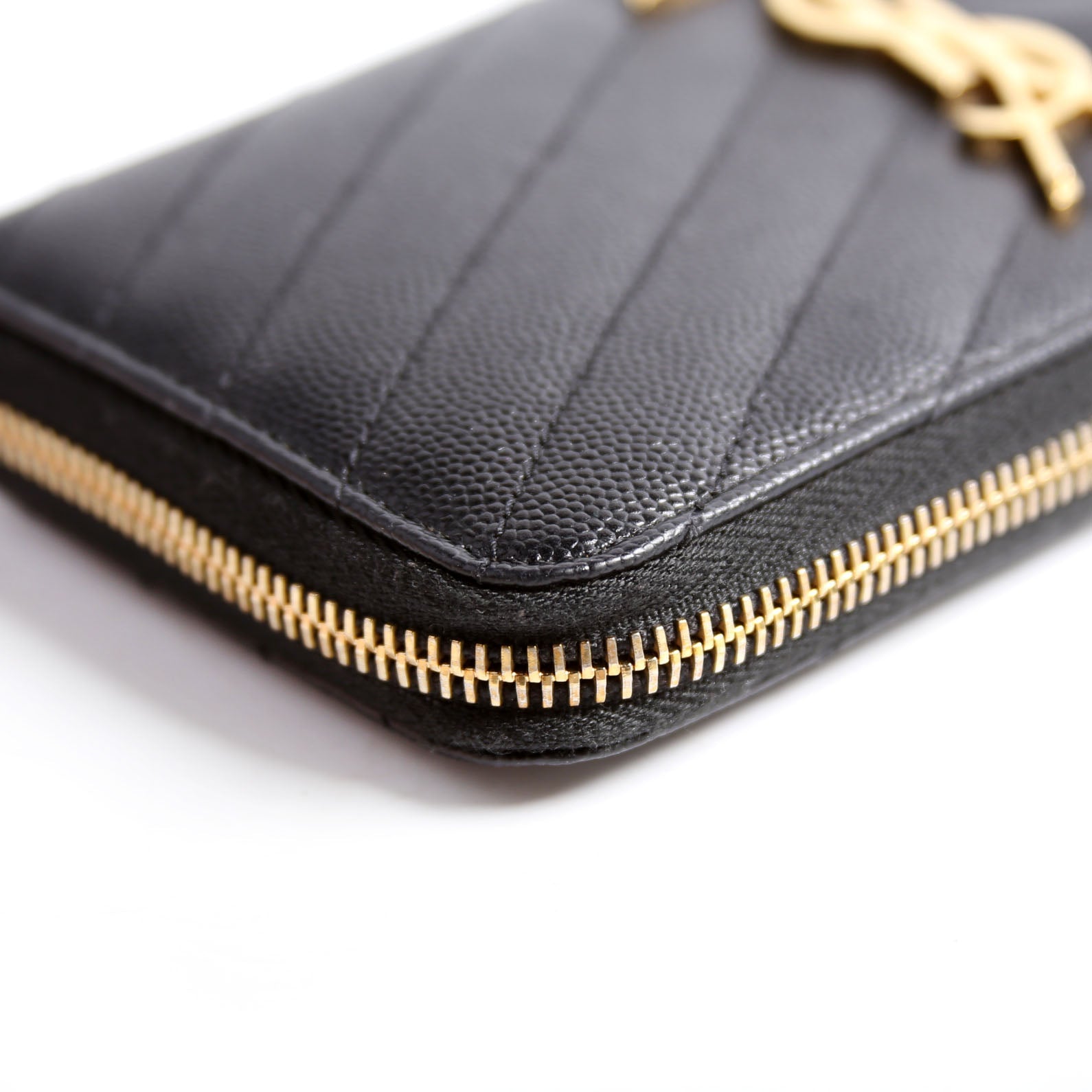 Grain De Poudre Zip Around Wallet 358094 Black