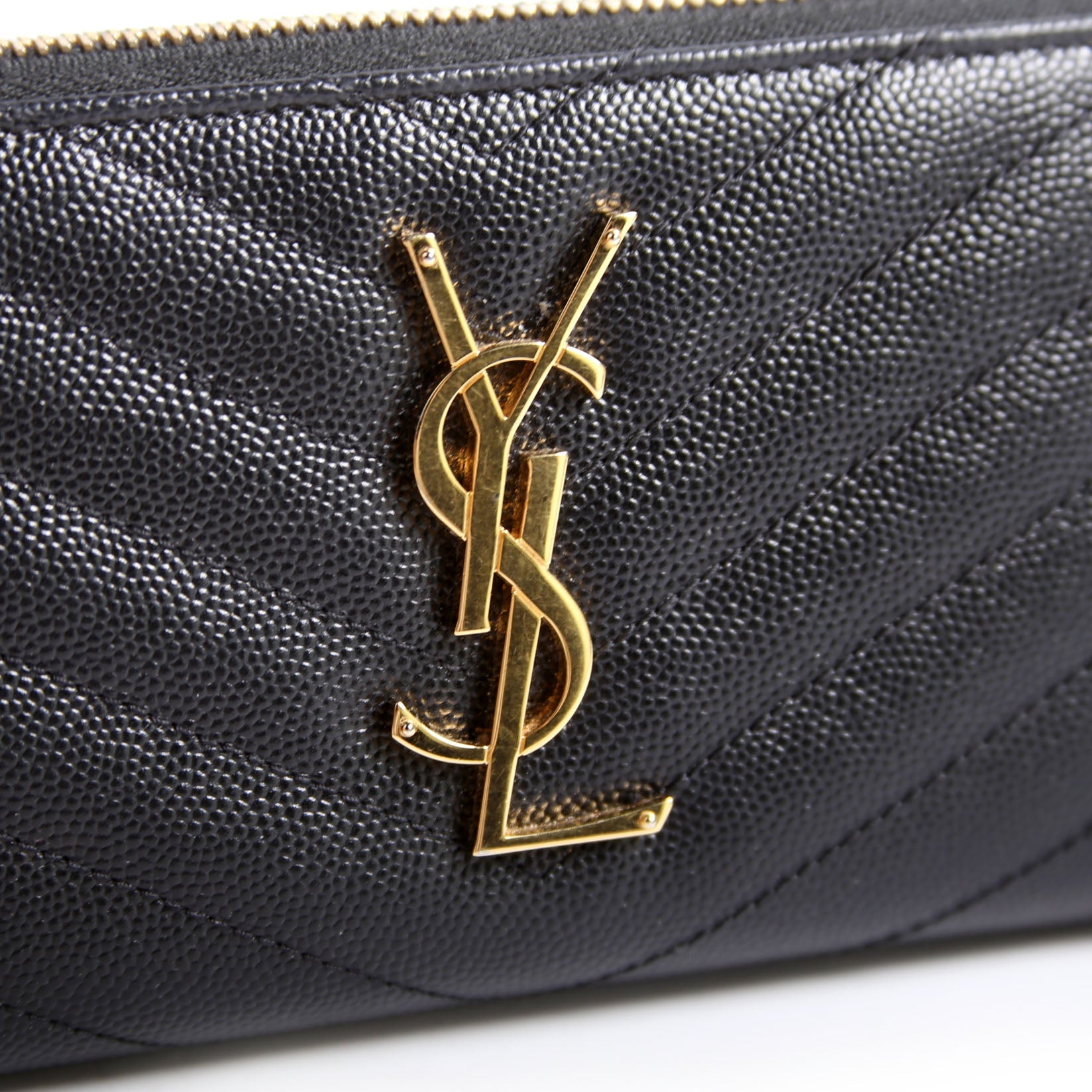 Grain De Poudre Zip Around Wallet 358094 Black