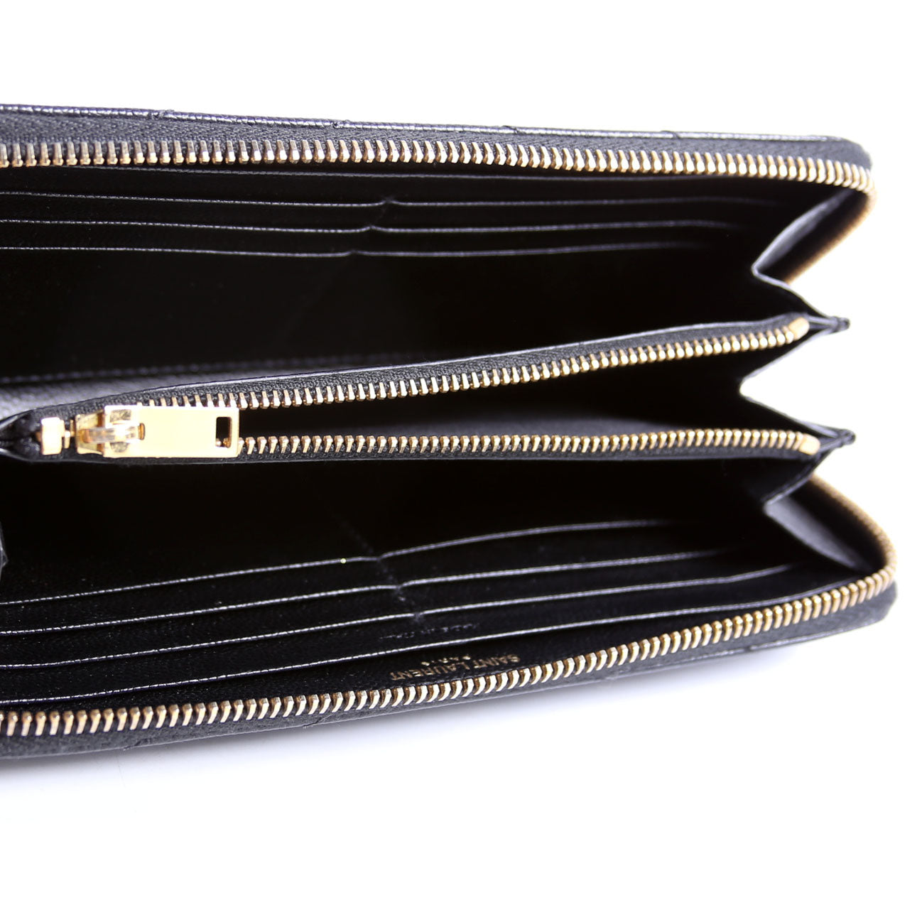 Grain De Poudre Zip Around Wallet 358094 Black