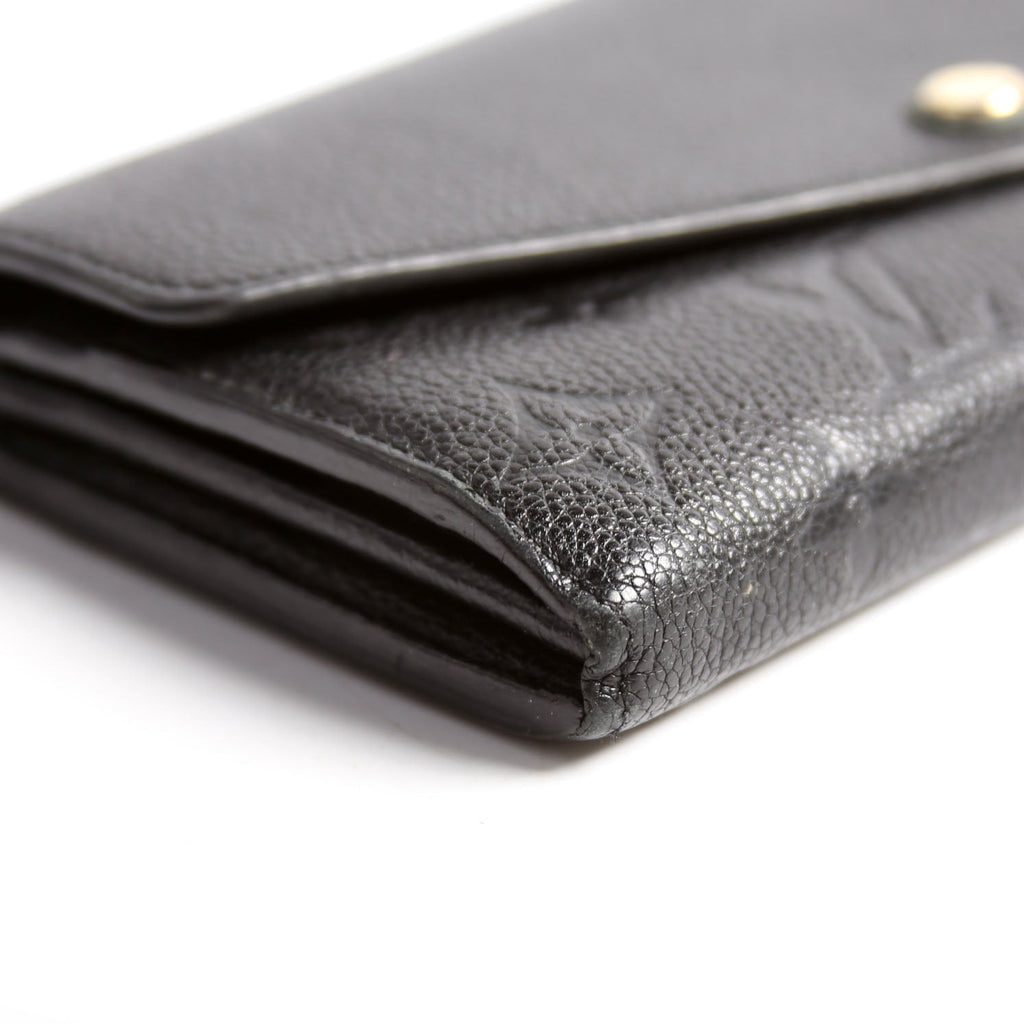 Sarah Wallet Empreinte Black