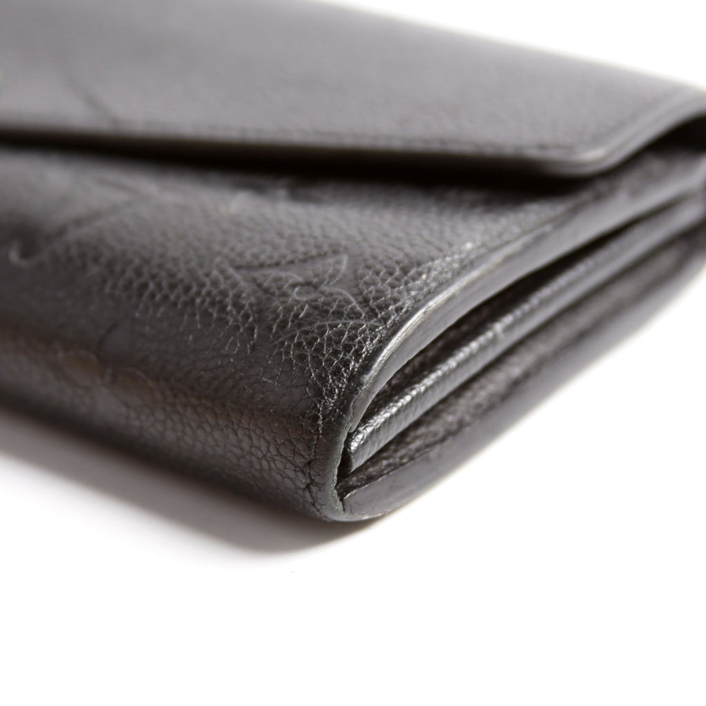Sarah Wallet Empreinte Black