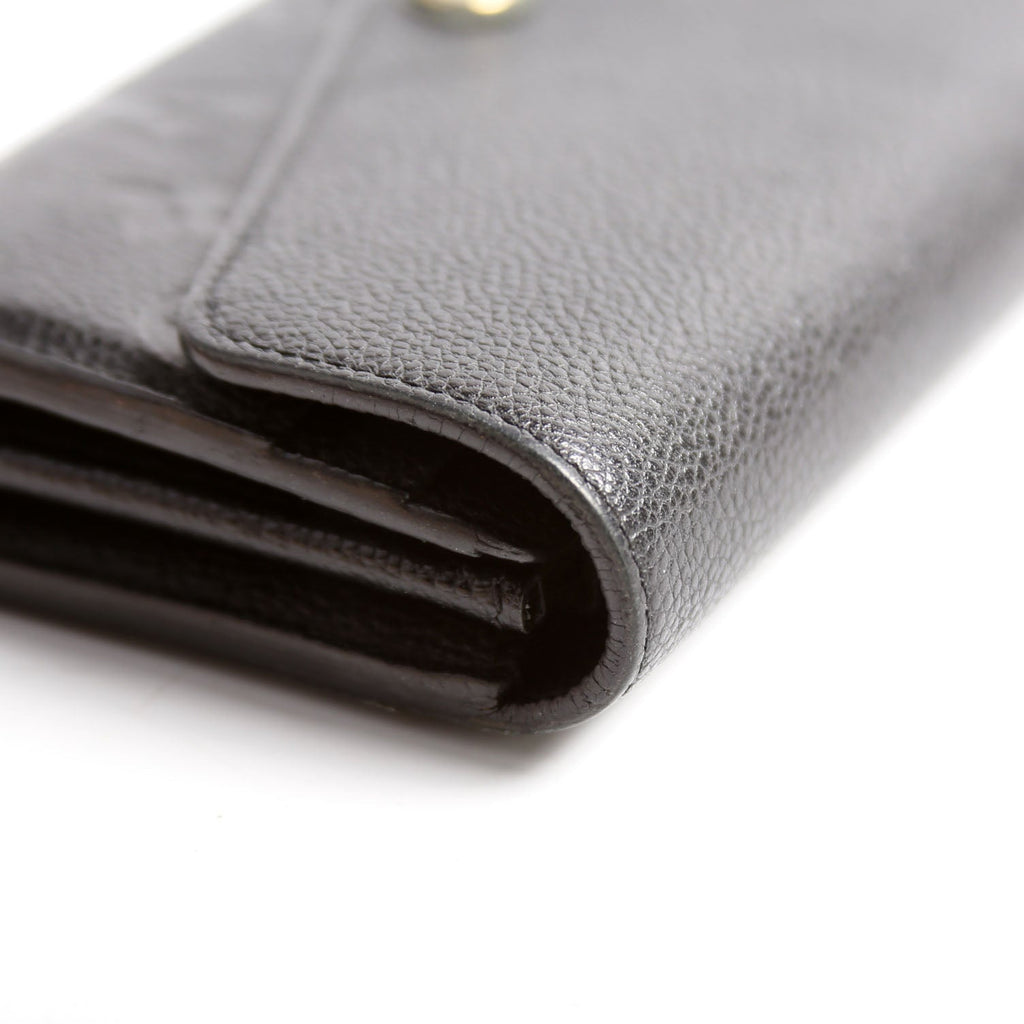 Sarah Wallet Empreinte Black