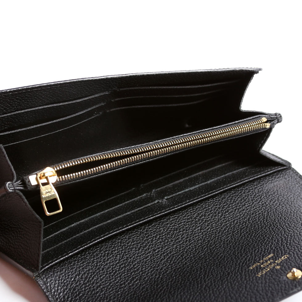 Sarah Wallet Empreinte Black