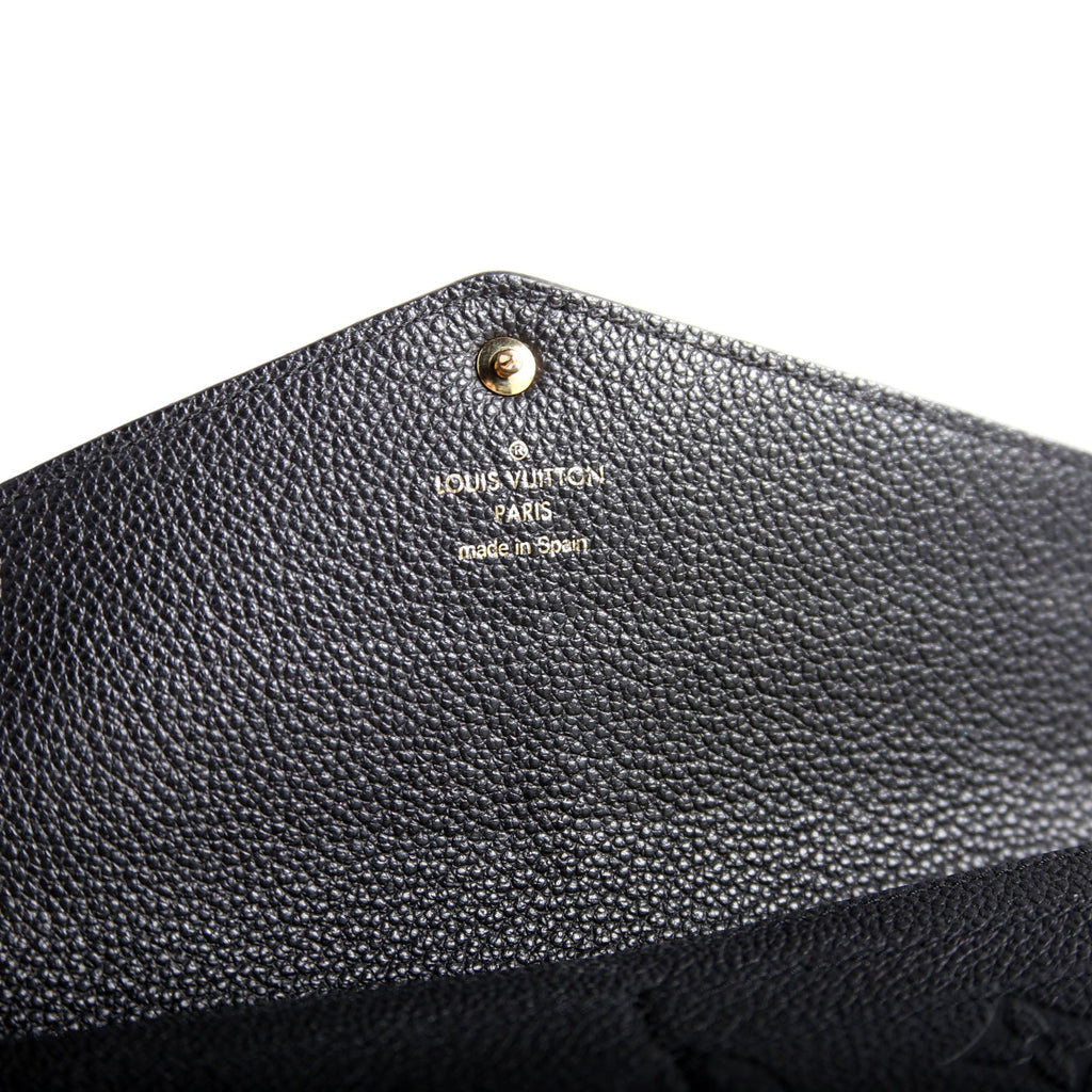 Sarah Wallet Empreinte Black