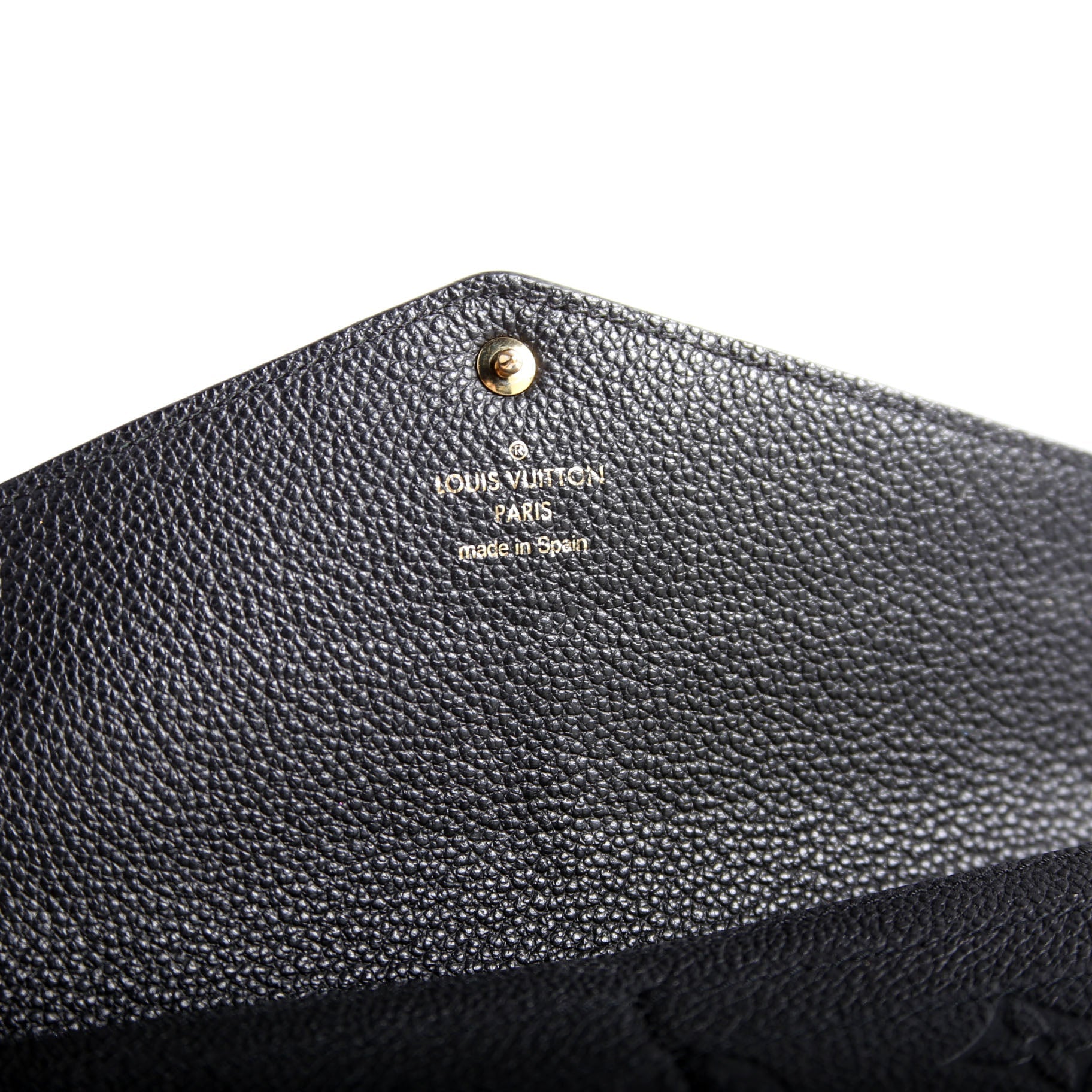 Sarah Wallet Empreinte Black
