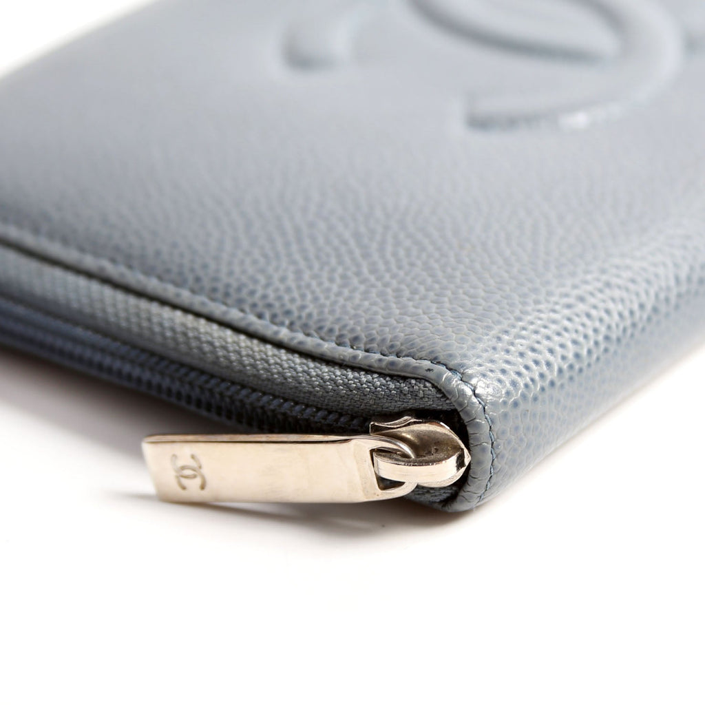 Timeless CC Zip Around Organizer Wallet 17M Slate