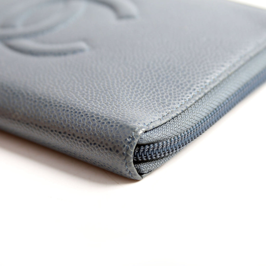 Timeless CC Zip Around Organizer Wallet 17M Slate