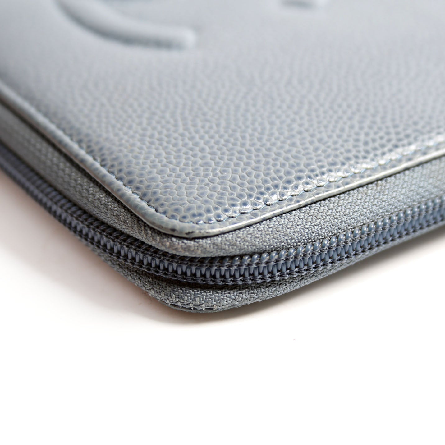 Timeless CC Zip Around Organizer Wallet 17M Slate