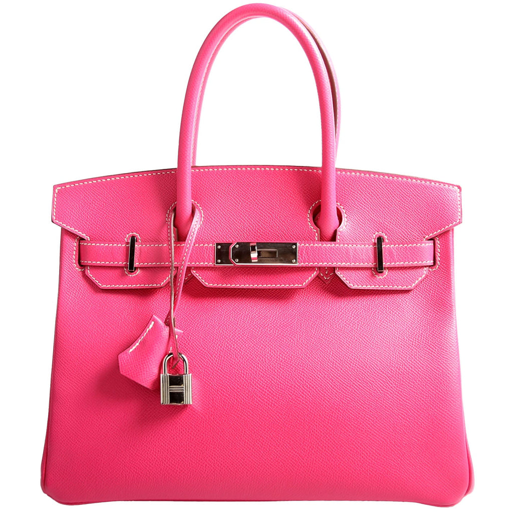 Birkin 30 Epsom 2013 Pink