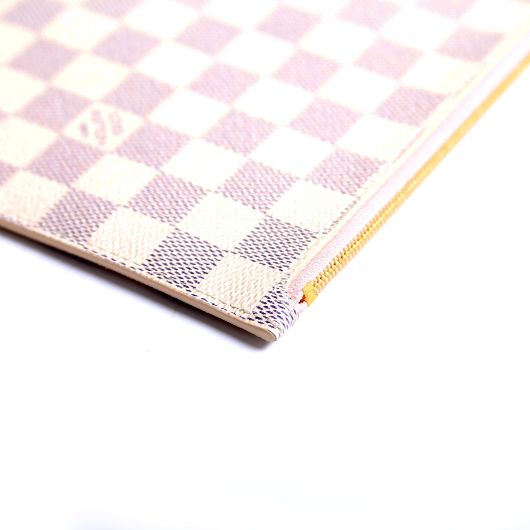 Pochette Only Damier Azur Neverfull Pink