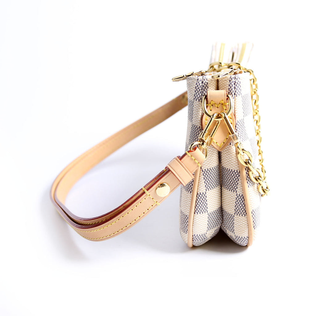 Pochette Liv Damier Azur