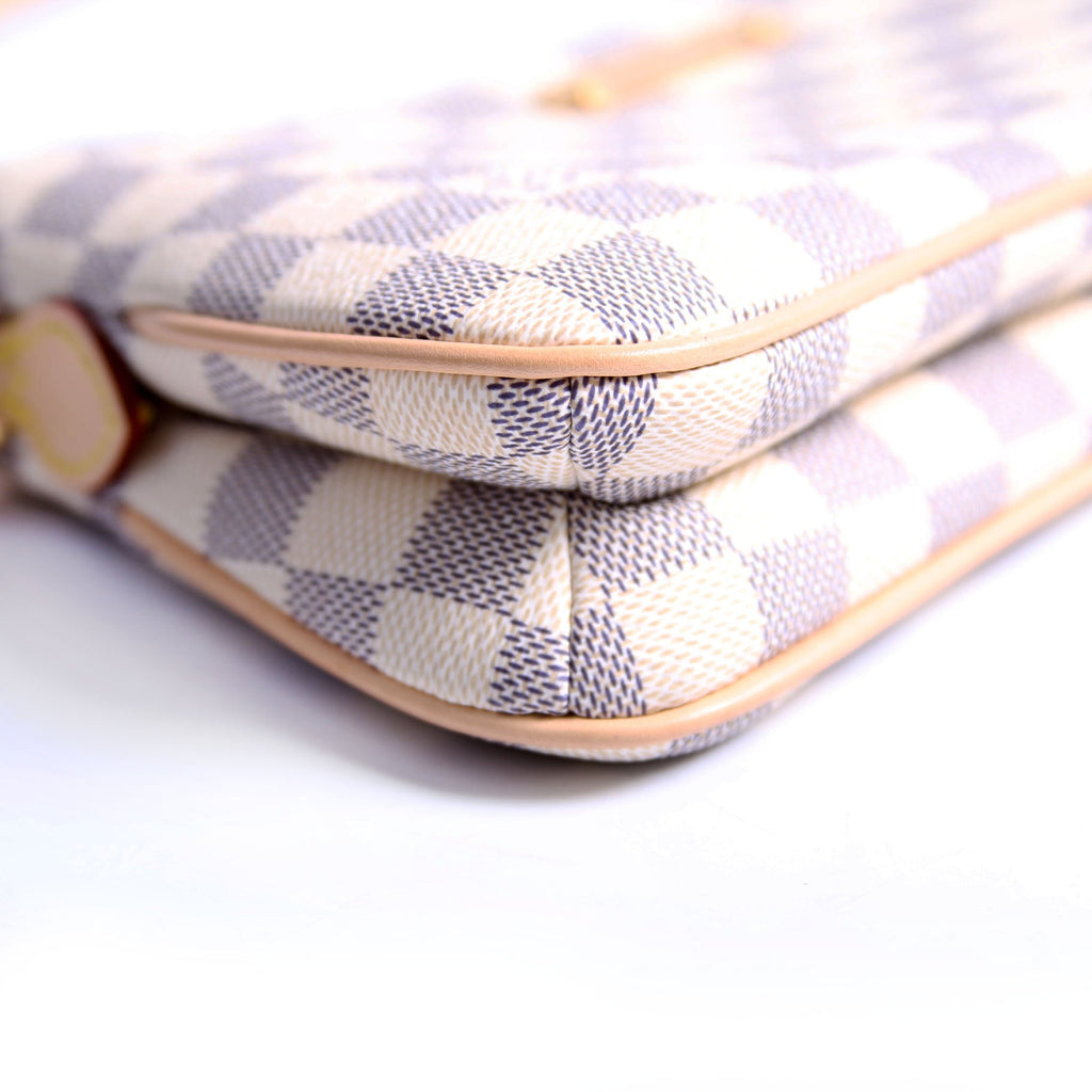Pochette Liv Damier Azur