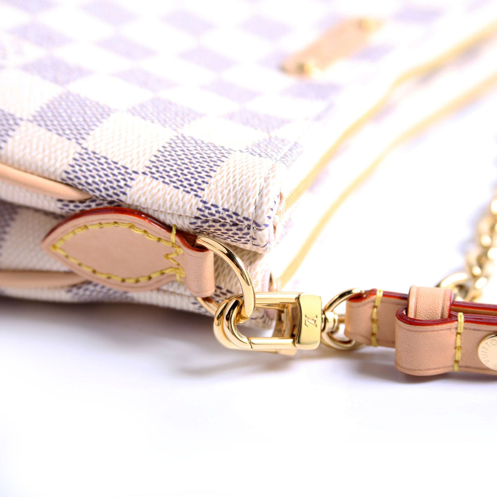 Pochette Liv Damier Azur