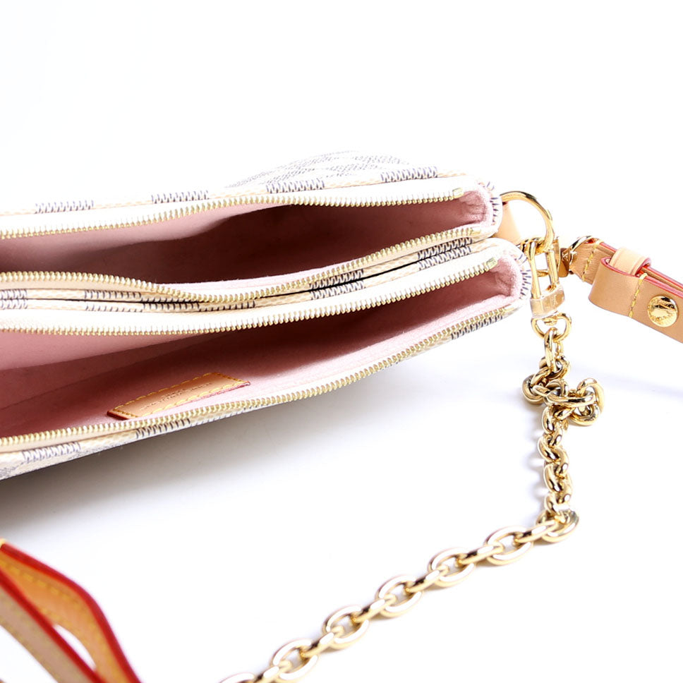 Pochette Liv Damier Azur