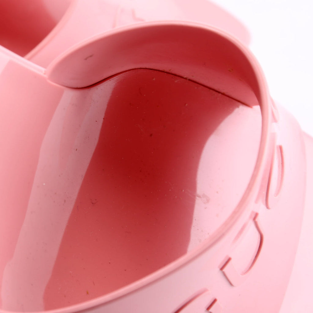 Logo Rubber Slides Size 39 Pink