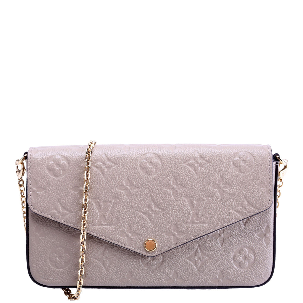 Pochette Felicie Empreinte Turtledove