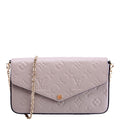 Pochette Felicie Empreinte Turtledove