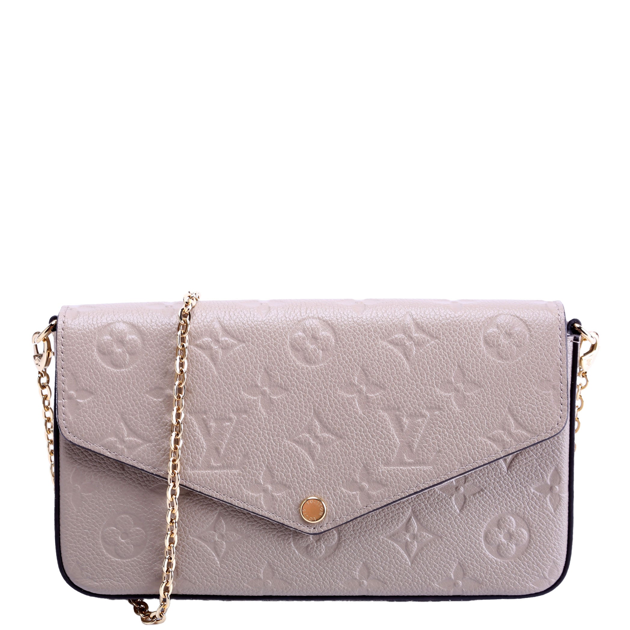 Pochette Felicie Empreinte Turtledove
