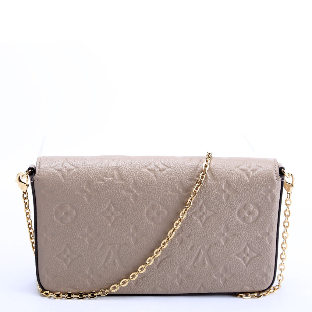 Pochette Felicie Empreinte Turtledove
