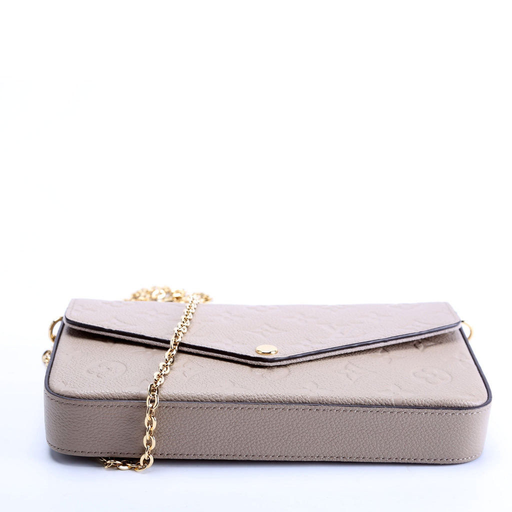 Pochette Felicie Empreinte Turtledove