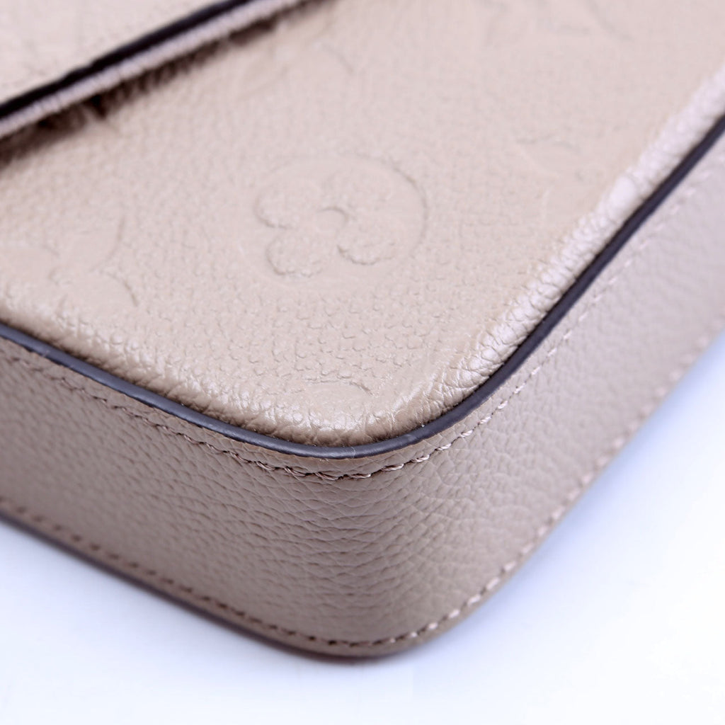 Pochette Felicie Empreinte Turtledove