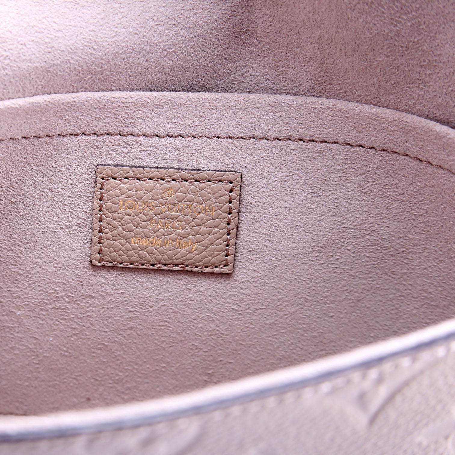 Pochette Felicie Empreinte Turtledove
