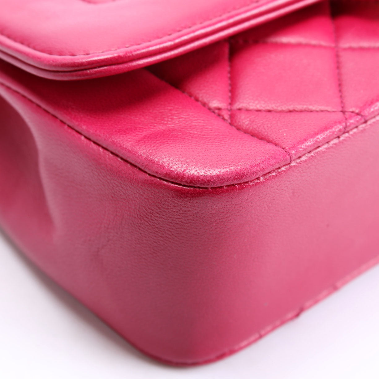 Quilted CC Single Flap Vintage 1M Pink