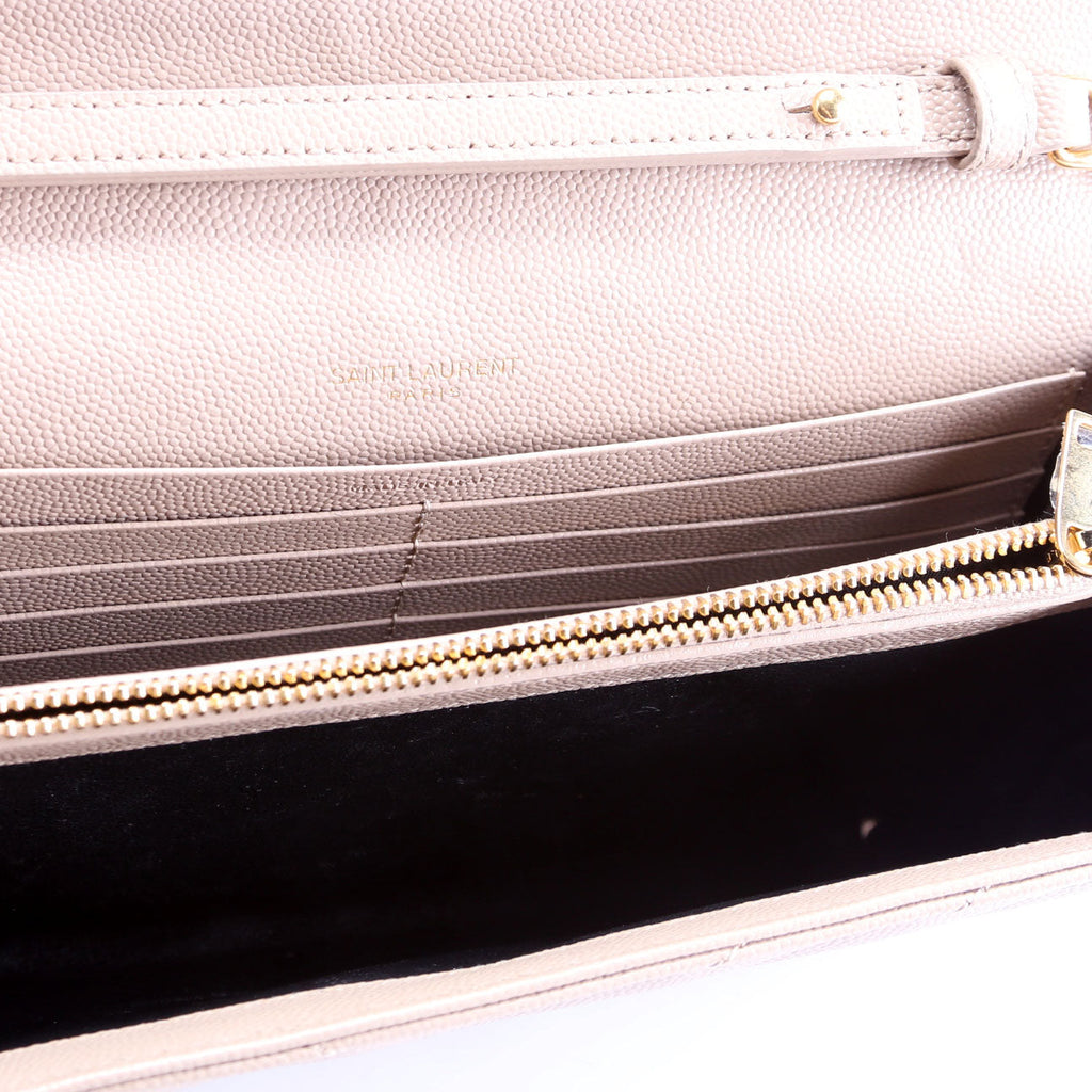 Grain De Poudre Chain Wallet 377828 Beige