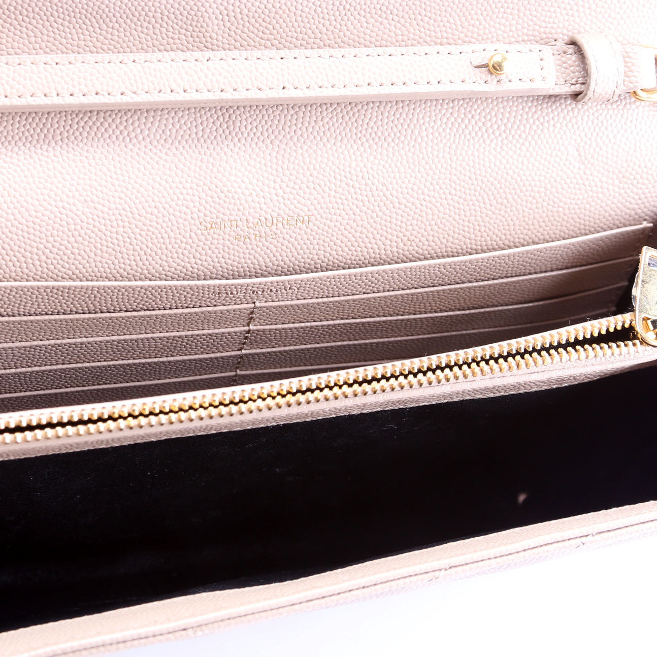 Grain De Poudre Chain Wallet 377828 Beige