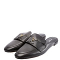 LV Mare Open Back Loafers Size 41 Black