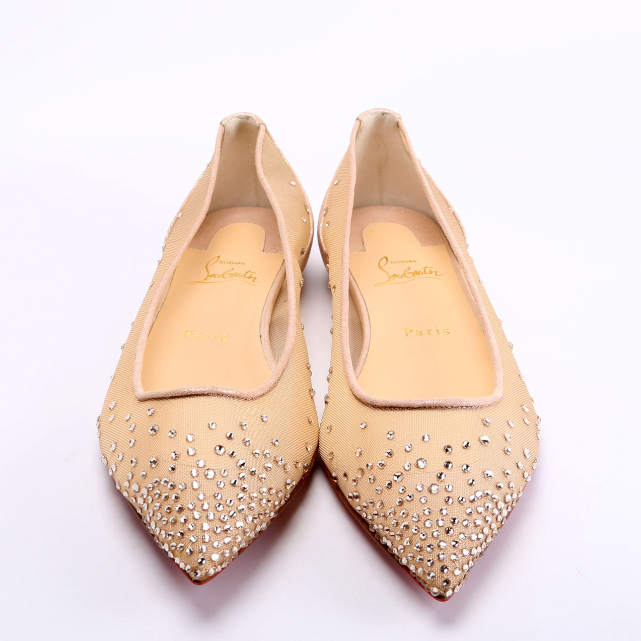 Follies Strass Flats Size 42
