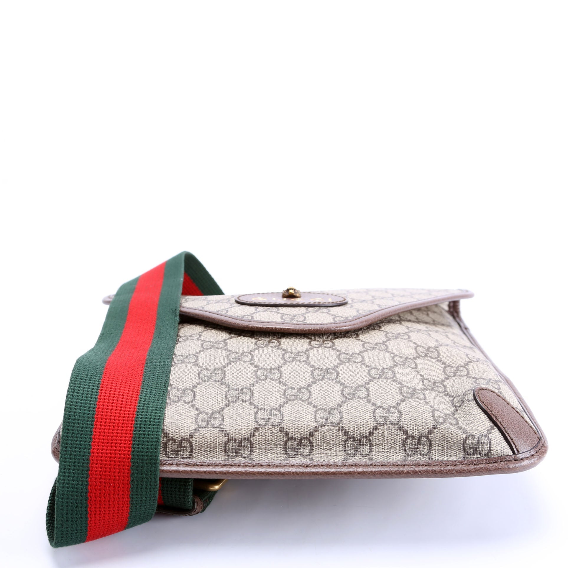 Gucci 598604 GG Supreme Neo Vintage Messenger Brown