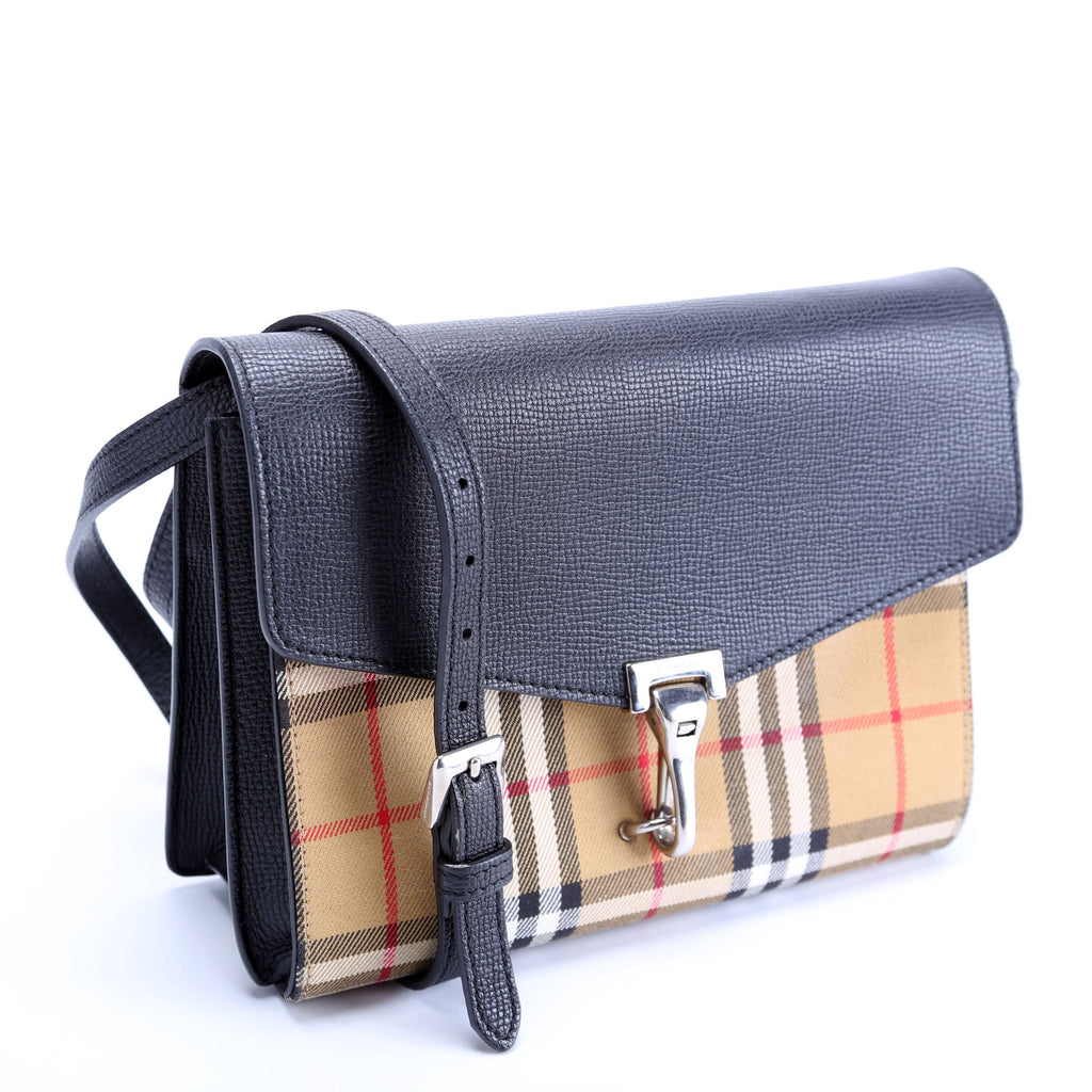 4080075 Vintage Check Macken Crossbody Black