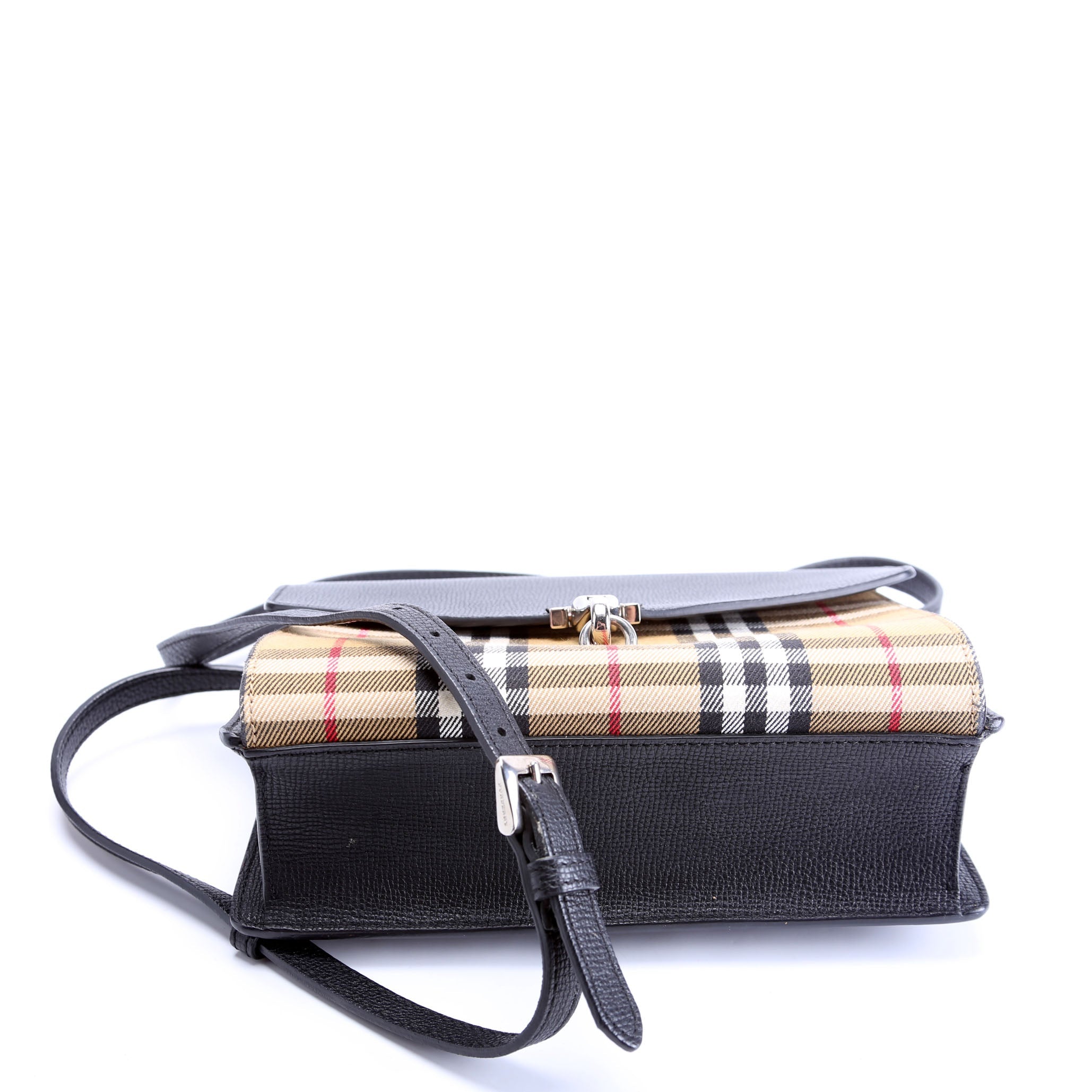4080075 Vintage Check Macken Crossbody Black