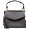 Mystic Small Leather Shoulder Bag Grey