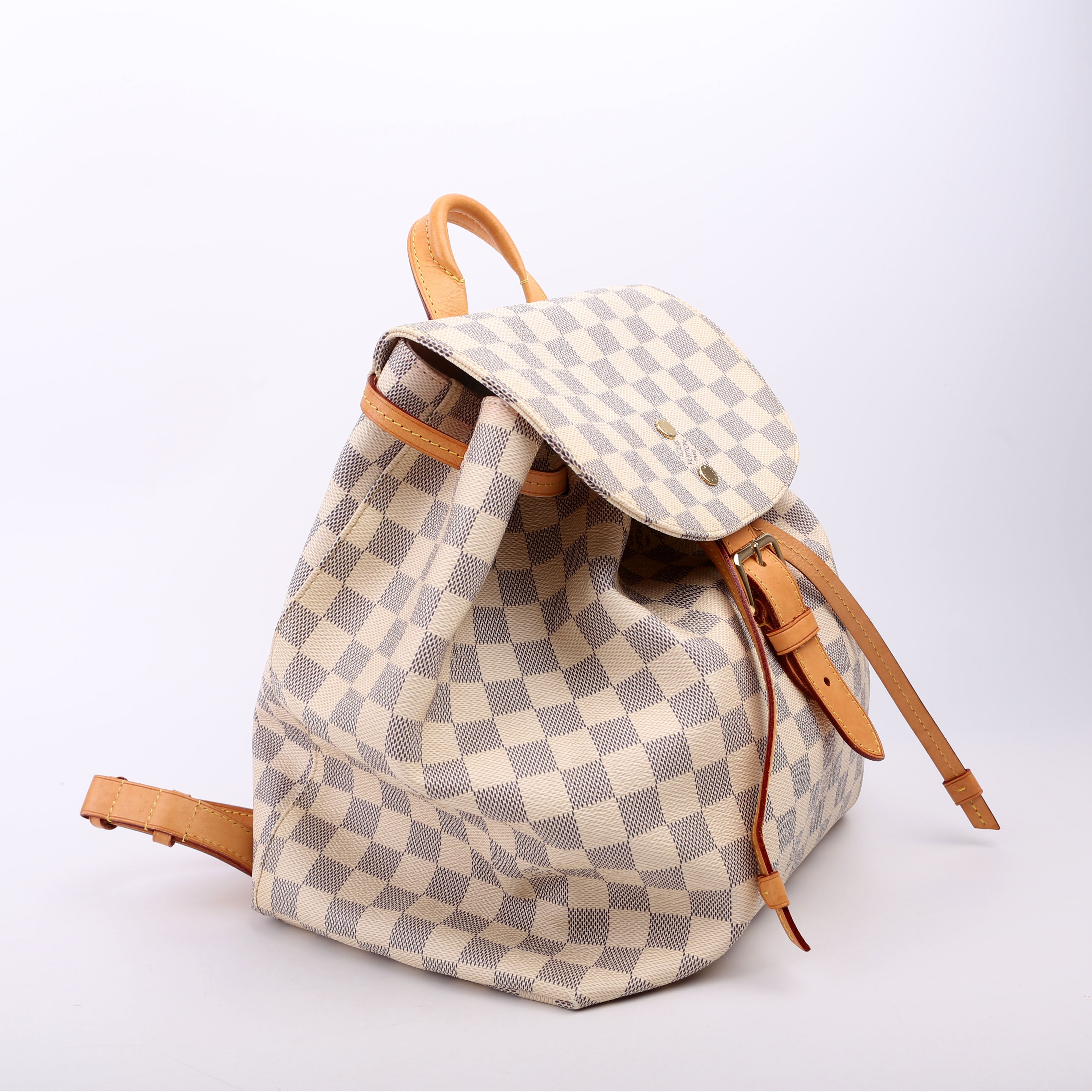 Sperone Backpack Damier Azur